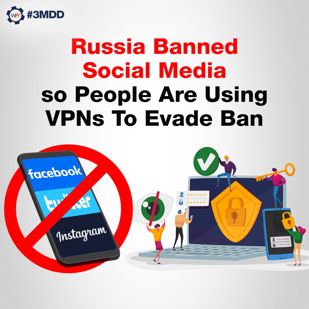 Russia Banned Social Media So People Are Using Vpns To Evade Ban