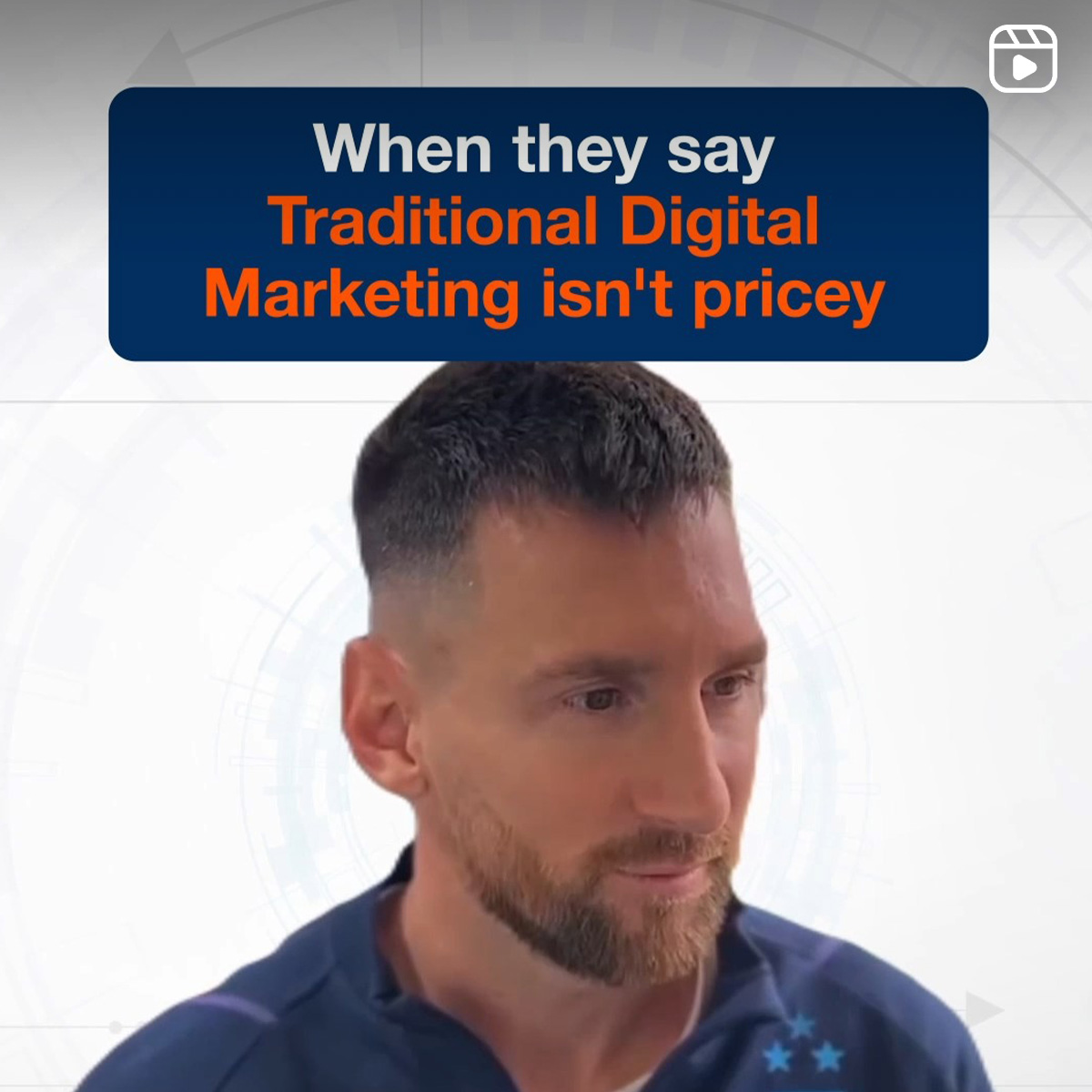 When they say Traditional Digital Marketing isn't pricey