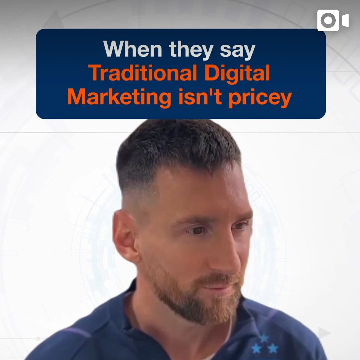 When they say Traditional Digital Marketing isn't pricey