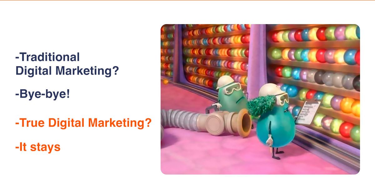 True Digital Marketing Vs. Traditional Digital Marketing.