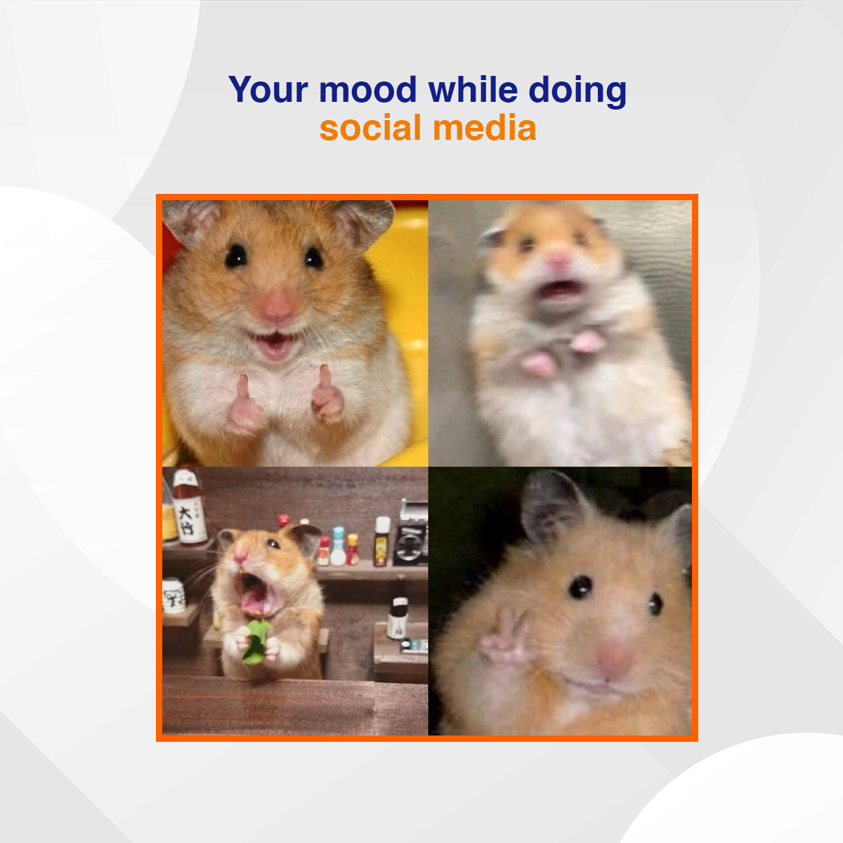 Your mood while doing Social Media